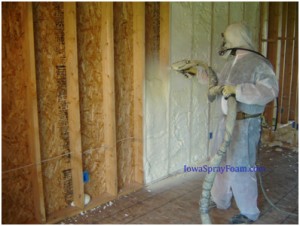 Spray foam insulation for buildings in Kansas City