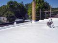 spray foam fully covered on roof
