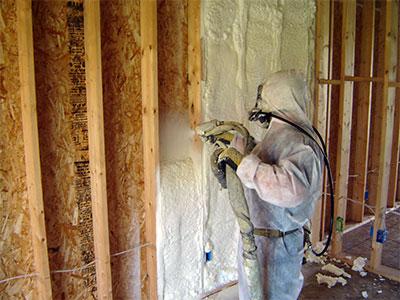 open cell spraying